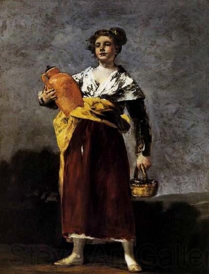 Francisco de goya y Lucientes Water Carrier Norge oil painting art